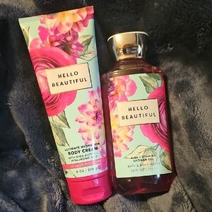 Bath & Body Works Pink and Blue Body Wash